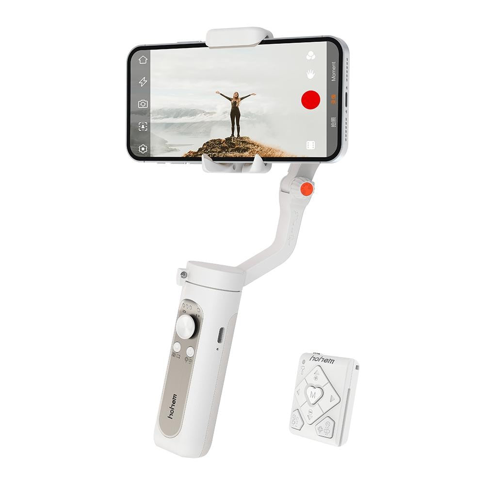 hohem-isteady-x2-3axis-smartphone-gimbal-with-wireless-remote-phone-stabilizer-front-white