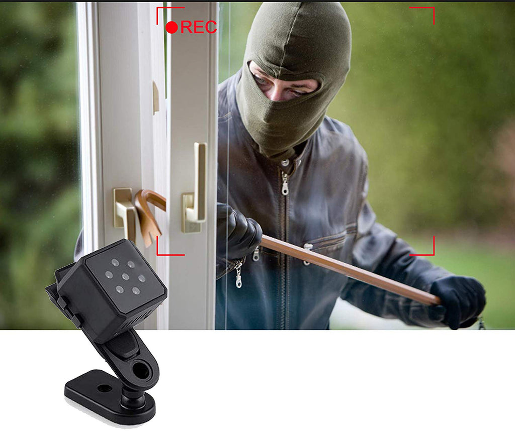 SEC-C220 thumb-size mini security camera with night vision motion detection HD 1080P recording portable HD IP cam hidden Spy IP CCTV Cam small Tinny ThumbSize nanny Tiny Covert Cube Cam features Wifi NIYPS AOBO SQ motion detection anti-theft - iMaryCity