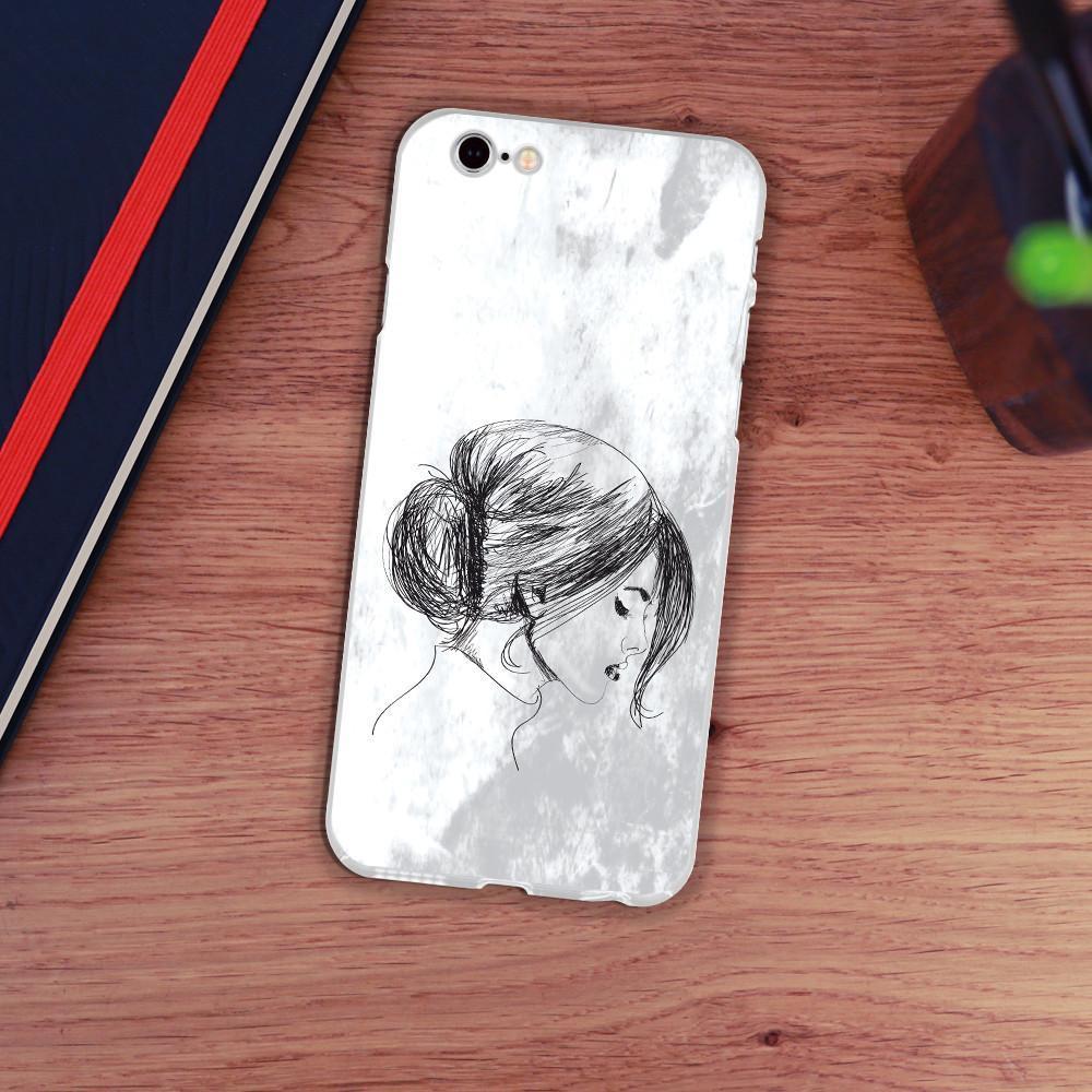 iPhone Case - Sketch of Chinese Woman - iMartCity