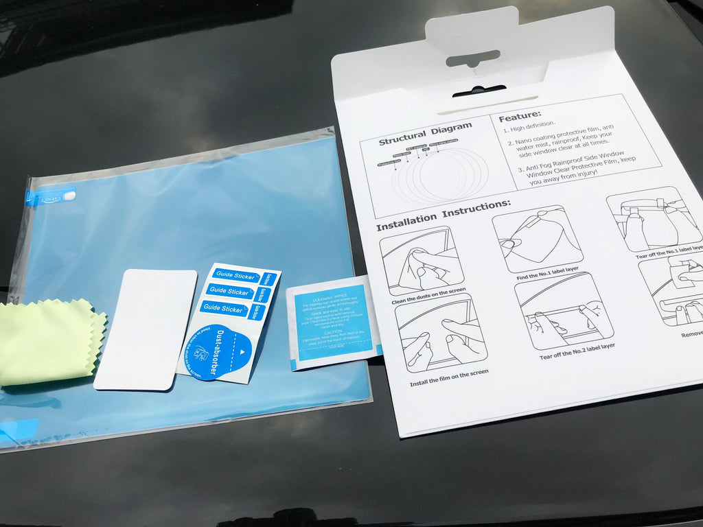 Protective Side Window Rainproof Film (2pcs/package) - iMartCity