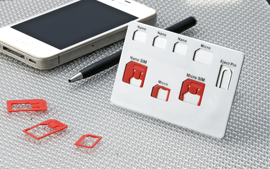 Sim Card Kit - Card Size (White) - iMartCity