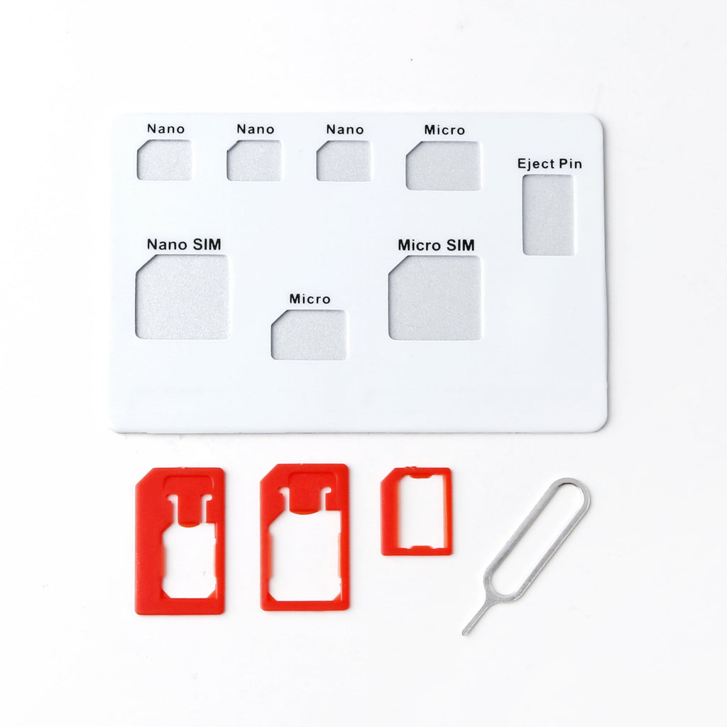 Sim Card Kit - Card Size (White) - iMartCity
