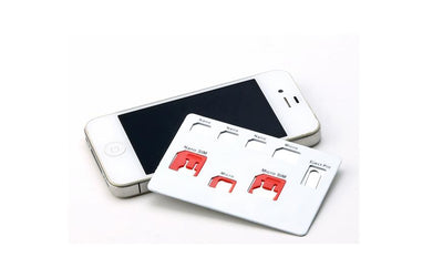 Sim Card Kit - Card Size (White) - iMartCity