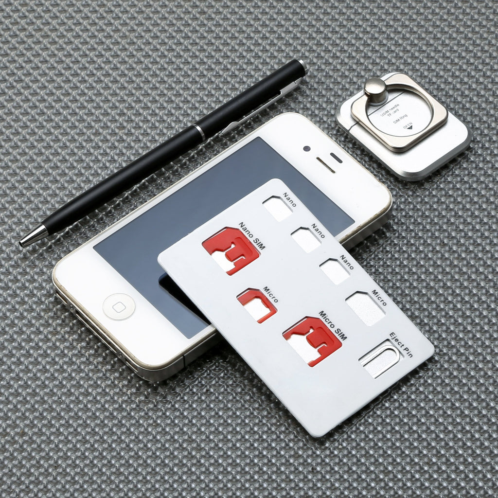 Sim Card Kit - Card Size (White) - iMartCity
