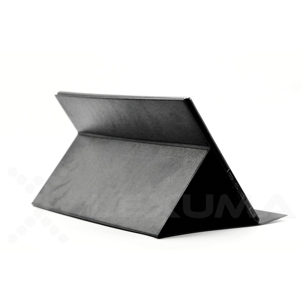 iMartCity Lexuma XScreen Duo Portable Monitor with touch screen wireless connection Type-C HDMI connection 8000mAh built-in battery 15.6 inch 1920x1080 full HD IPS screen mobile phone connection VESA standard mounting holes back view