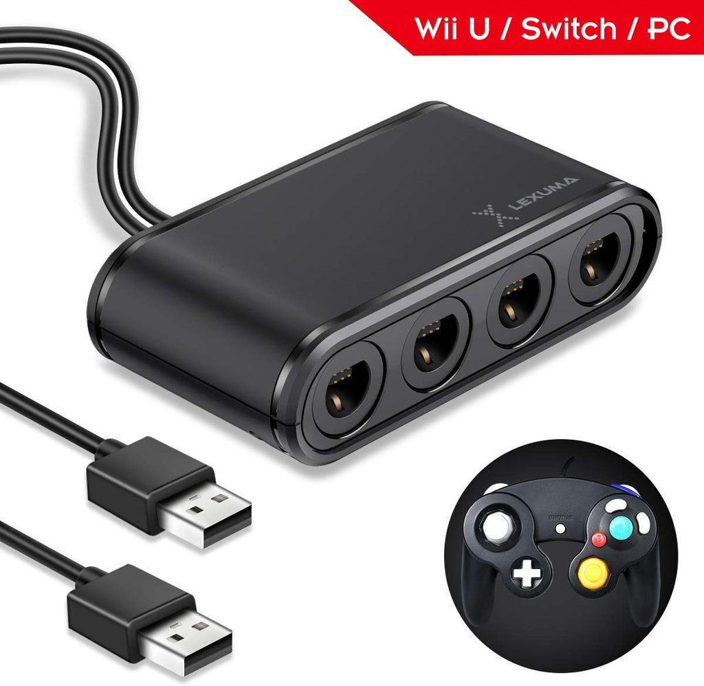 GameCube Controller Adapter for Wii U, Nintendo Switch and PC USB by Lexuma - iMartCity nintendo switch gamecube adapter switch gamecube adapter gamecube controller adapter switch gamecube adapter switch applicable compatible