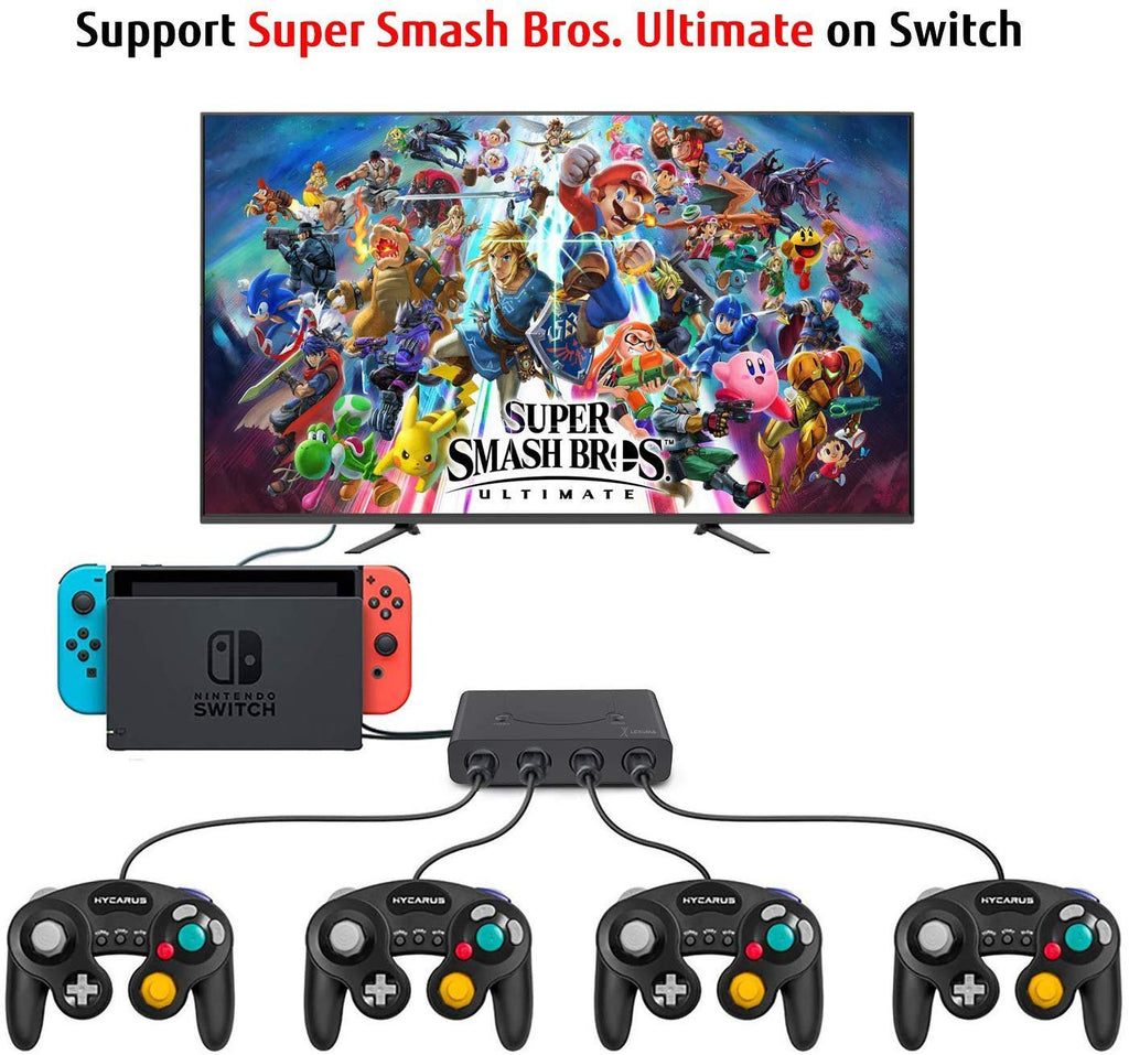 GameCube Controller Adapter for Wii U, Nintendo Switch and PC USB by Lexuma - iMartCity nintendo switch gamecube adapter switch gamecube adapter gamecube controller adapter switch gamecube adapter switch switch connected